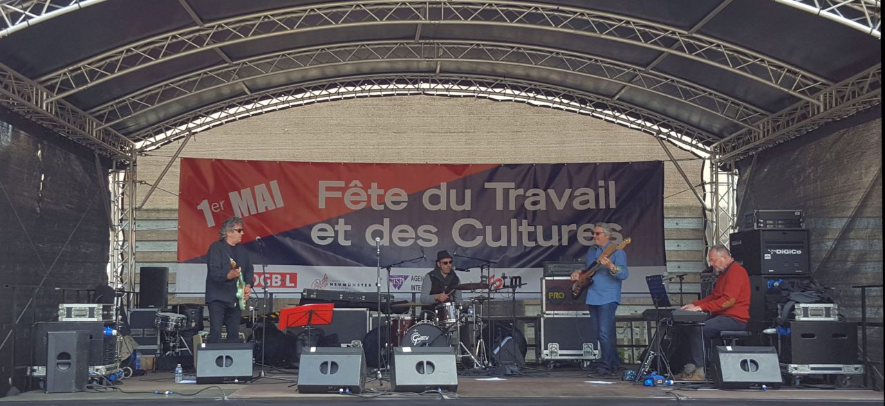 THBC @ Fête du Travail, May 1st 2016, Parvis, Centre culturel et de rencontre Abbaye de Neumünster. Photo: Sebastien Ries.